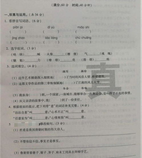 留学生汉语考试选词填空考查什么